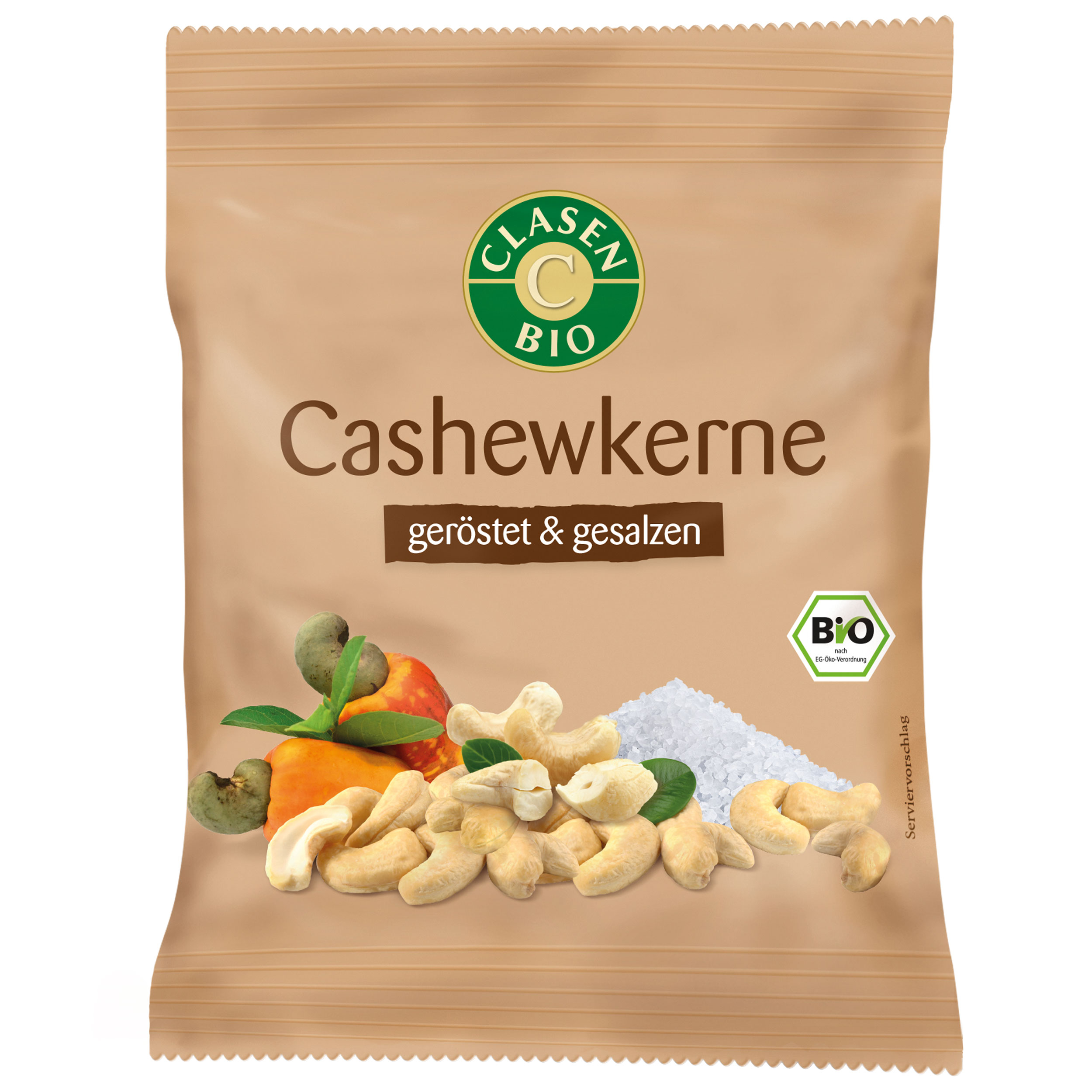 Cashewkerne (geröstet und gesalzen) Snack Pack 
